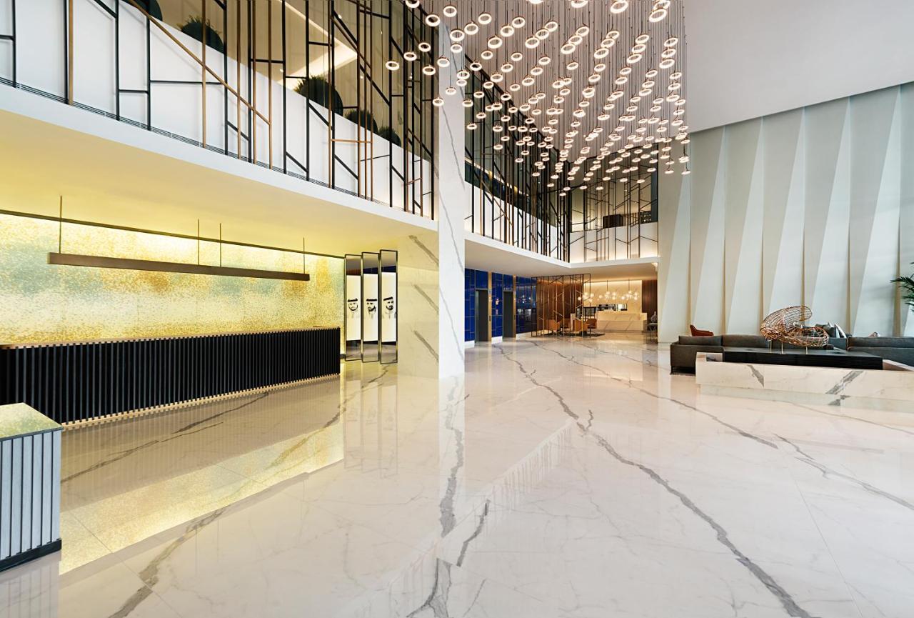 Asiana Grand Hotel ดูไบ ภายนอก รูปภาพ The lobby of the hotel