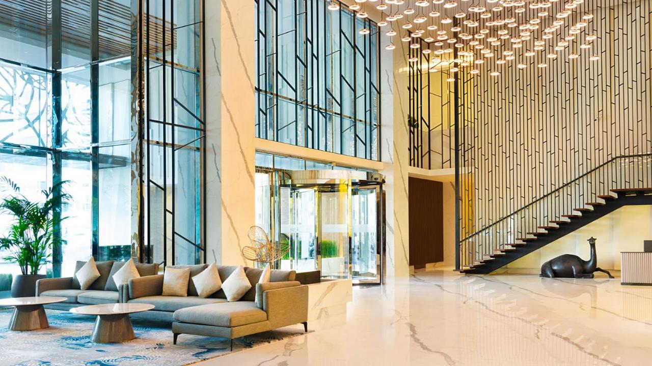 Asiana Grand Hotel ดูไบ ภายนอก รูปภาพ The lobby of the hotel